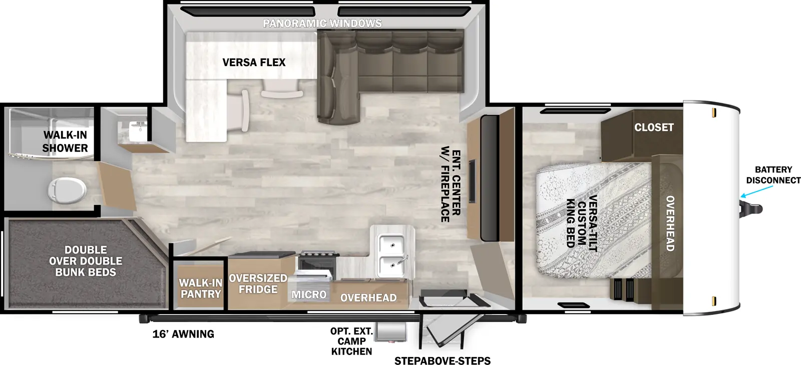 Salem 28DBUD Floorplan